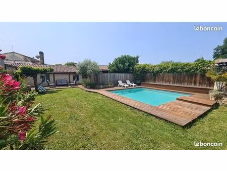 maison 185m² + t2 loué - secteur la brède