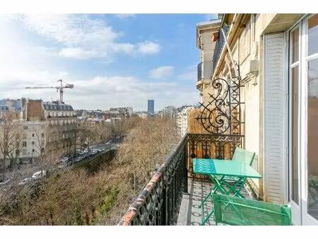 paris 17eme boulevard pereire / laugier superbe 5 pieces avec balcon et vue degagee
