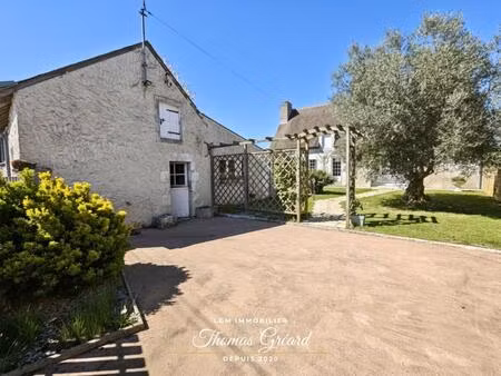 maison campagne 3 chambres – plain-pied possible – calme – garage & atelier – proche châte