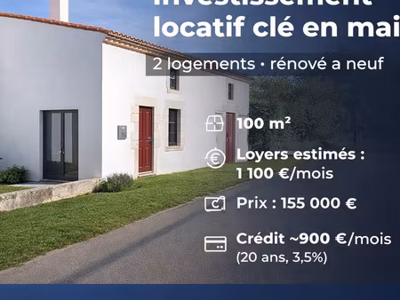 investissement locatif maison divisée en 2 logements sai