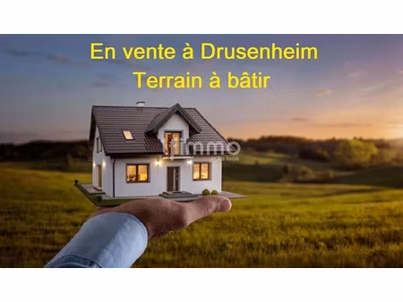 vente terrain 1153 m² à drusenheim (67410)  179 900 €