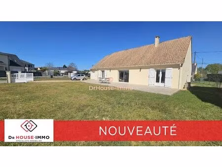 plain-pied de 4 chambres avec grand garage et jardin