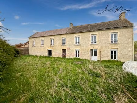 maison mitoyenne en pierre de 143 m² - 4 chambres - terrain de 481 m²