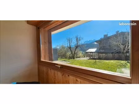 apt 83m2 vue mt blanc jardin