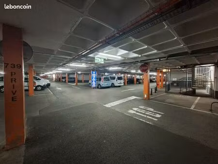 place parking souterrain thonon plein centre