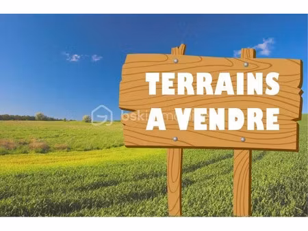 vente terrain 710 m² à tours (37000)  127 500 €