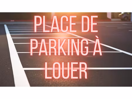 parking à louer