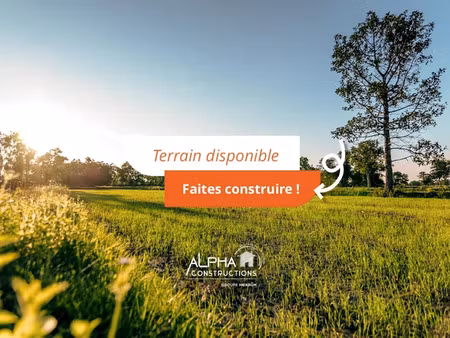 vente terrain 837 m² à cestas (33610)  241 000 €