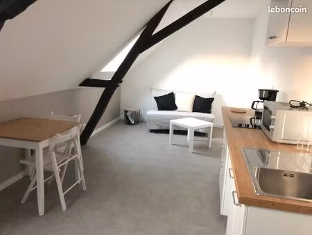 t1 meublé - appartement refait a neuf - centre ville