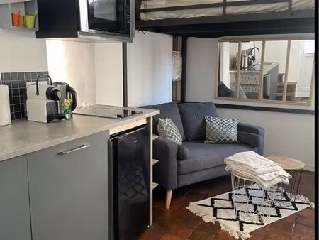 studio / mini-loft . centre ville bléré