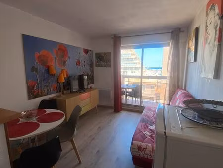 à louer t2 meublé canet plage
