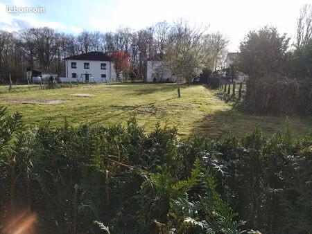 terrain constructible le palais sur vienne 548m² 55 500