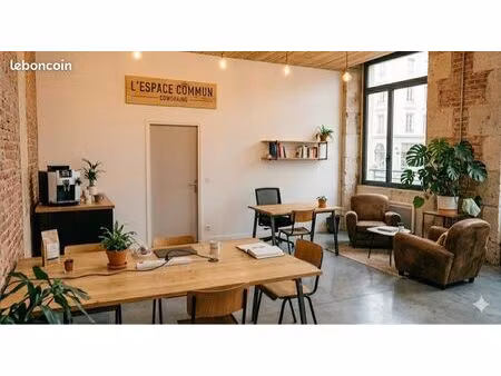bureau en coworking