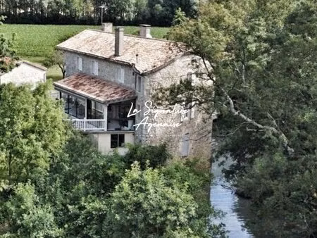 moulin 17e avec gites 390m²