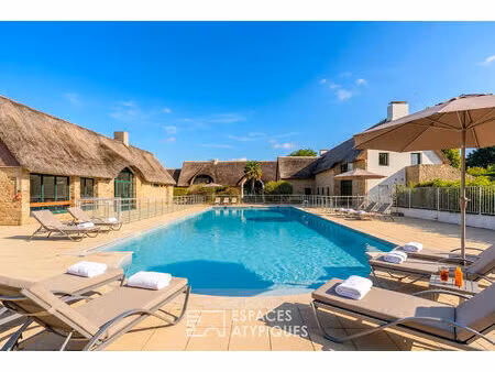 duplex de 39m2 et toits de chaume au saint-denac