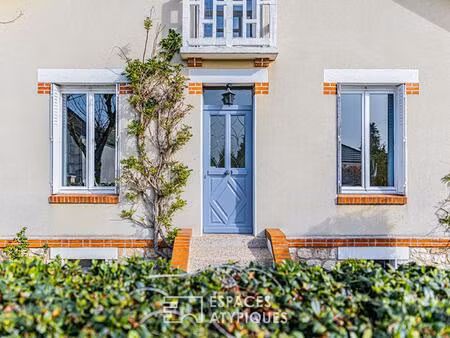 meulière de charme avec jardin paysager