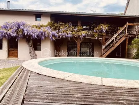 propriété d’exception en plein cœur de dagneux- 4 chambres - terrain 650 m2