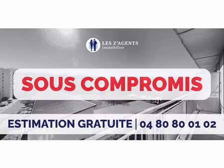 appartement echirolles 3 pièces 54.56 m2  rue danielle casanova