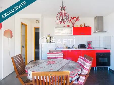 appartement t2 au calme avec jardin et vue dégagée