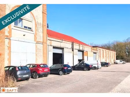 bel ensemble composé de 6 cellules divisibles pour des activités artisanales  industrielle