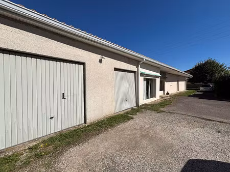 adl immibilier : a vendre local commercial / habitation plaisance du touch 146.37 m² + gar