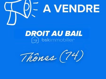 droit au bail – centre thônes