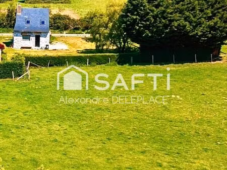 maison pierre - vue étang