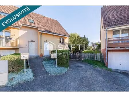 maison accolée 4 pièces à wissembourg (67160)