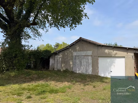 terrain constructible de 1000m2 avec dépendance de 80m2