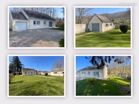 maison 3 ch + dépendance + grand terrain 1200 m² – proche évreux