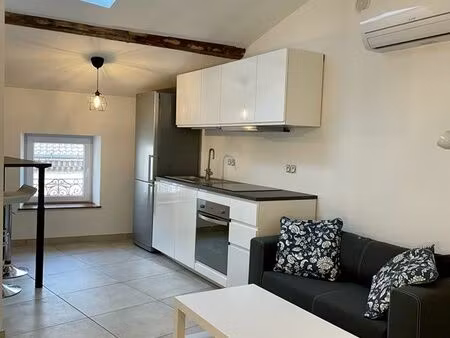 t2 meublé centre chavanay