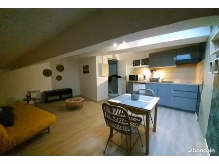 studio meublé plein centre muret