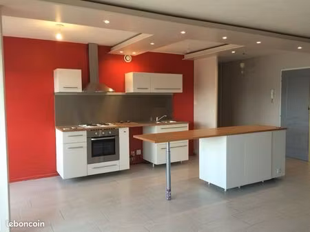 t4 dans copropriété plein centre firminy