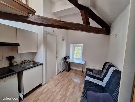 studio meublé avec mezzanine 460