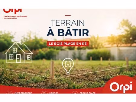 terrain le bois-plage-en-ré m² t- à vendre  339 500 €