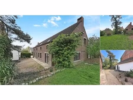 fermette à louer avec garage et terrasse   pont-à-celles (vbe09754)