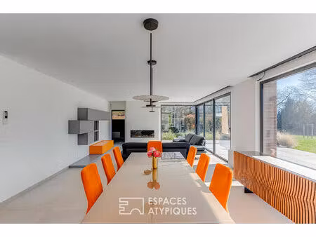 maison contemporaine et lumineuse à croix-beaumont