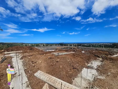 villa neuve de 130 m2 avec piscine et vue océan à l'etang salé les hauts - ravine sèche - 