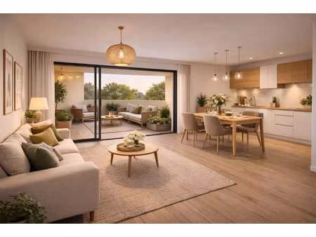 t2 avec terrasse – luminosité  confort et cadre de vie recherché à éguilles