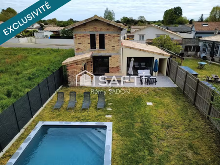 vente maison 4 pièces 128 m² sainte-hélène (33480)