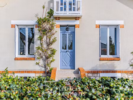 meulière de charme avec jardin paysager