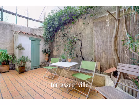 la ciotat - vieux port - maison t4 74m2 - cour intérieure