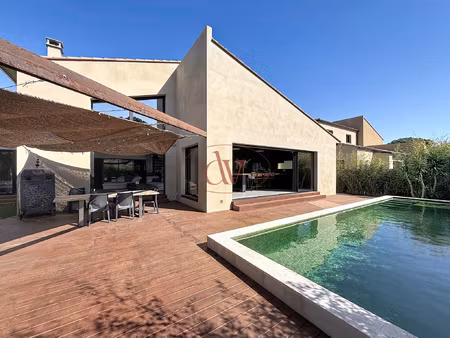 superbe villa contemporaine 4 faces - plain pied