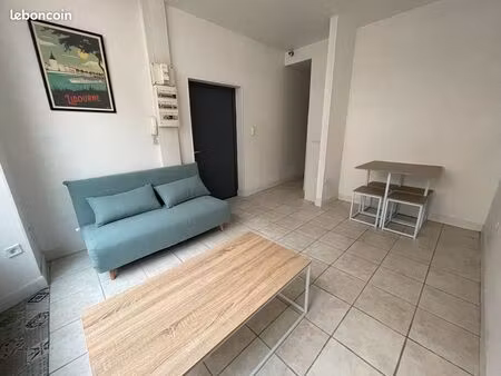 t2 35m2 meublé centre-ville 600e hc