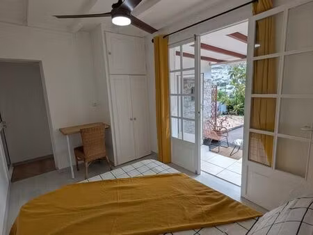 ? meublé tout équipé avec terrasse – calme + jardin – dispo immédiate