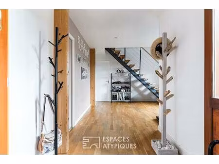 maison contemporaine et panorama pyrénéen entre auch et toulouse