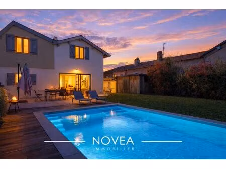 maison 4 chambres avec piscine coeur de curis au mont d'or