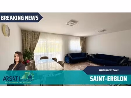 maison à louer saint-erblon