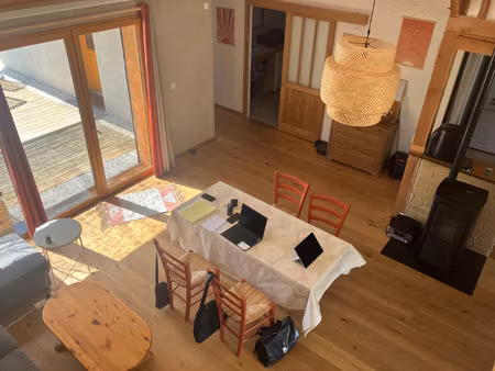 maison meublée t3 climatisée avec jardin