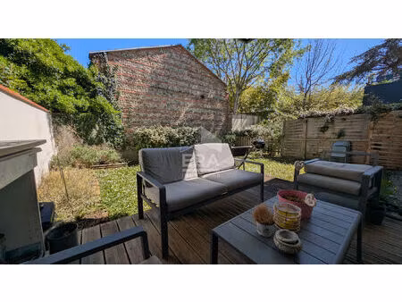 aucamville appartement t3  63 m² avec grand jardin - sous-sol 2 places